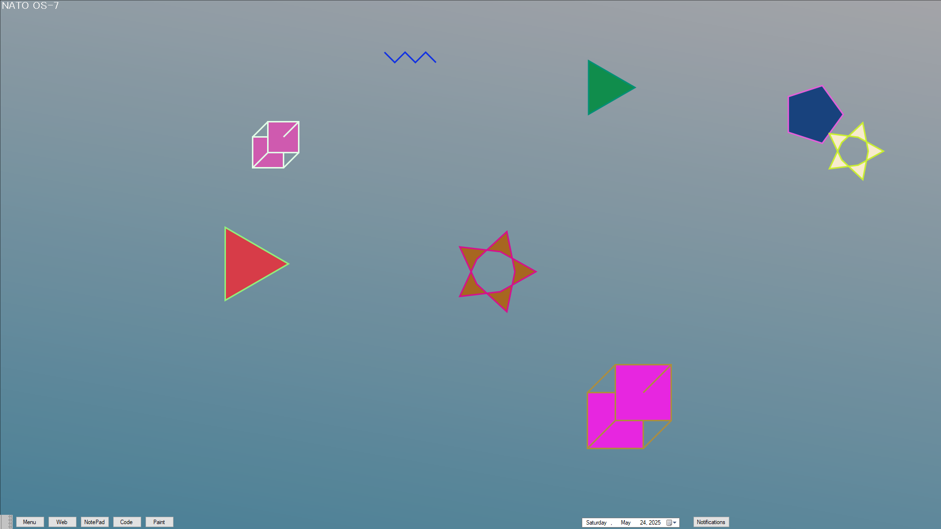 NATO-OS 7 Desktop Screenshot